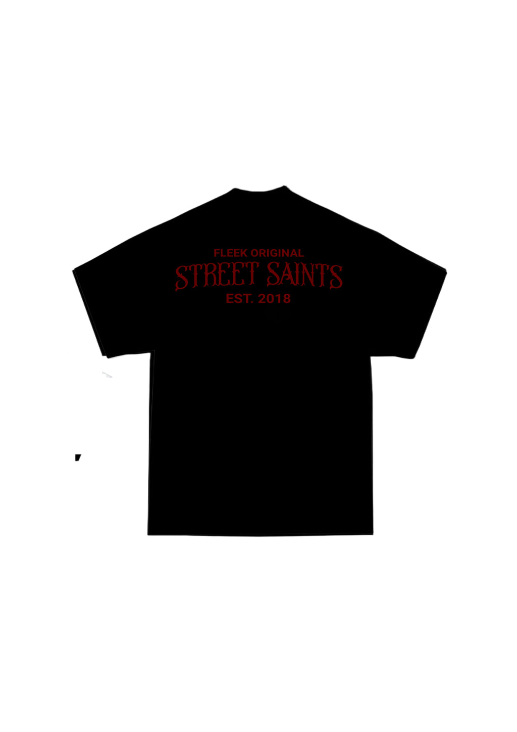 SS - Quad-Flame Black T-Shirt